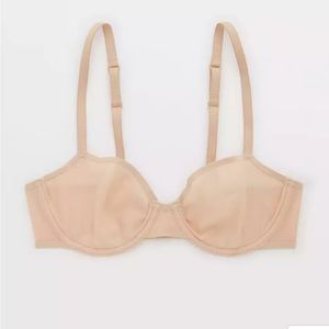 AERIE SMOOTHEZ Mesh Unlined Bra 38D, NWOT